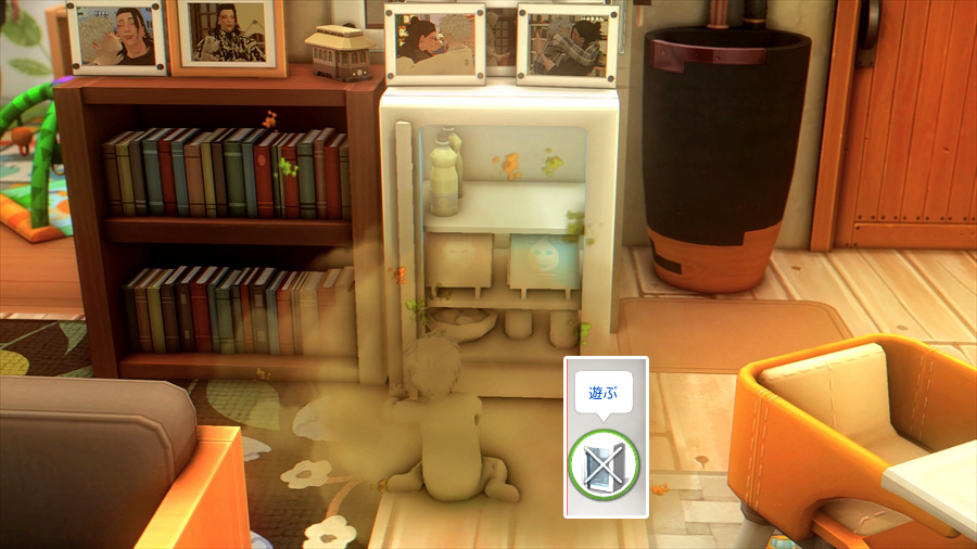 冷蔵庫は遊ぶものじゃないよ!