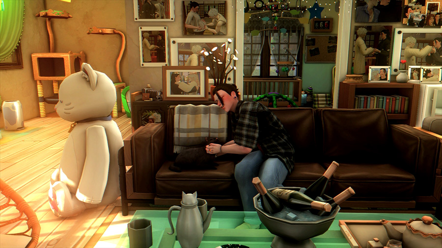 悟と傑が住んでいる日本風のワールドは寒い日の方がどちらかというと多く曇りの日も多いので秋(冬?)に半袖シャツで平気そうなのは体が強靭すぎる