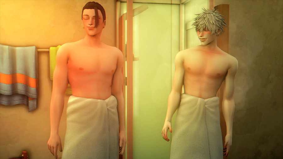 なんとなく横に並んだ2人を撮影してみたのですが