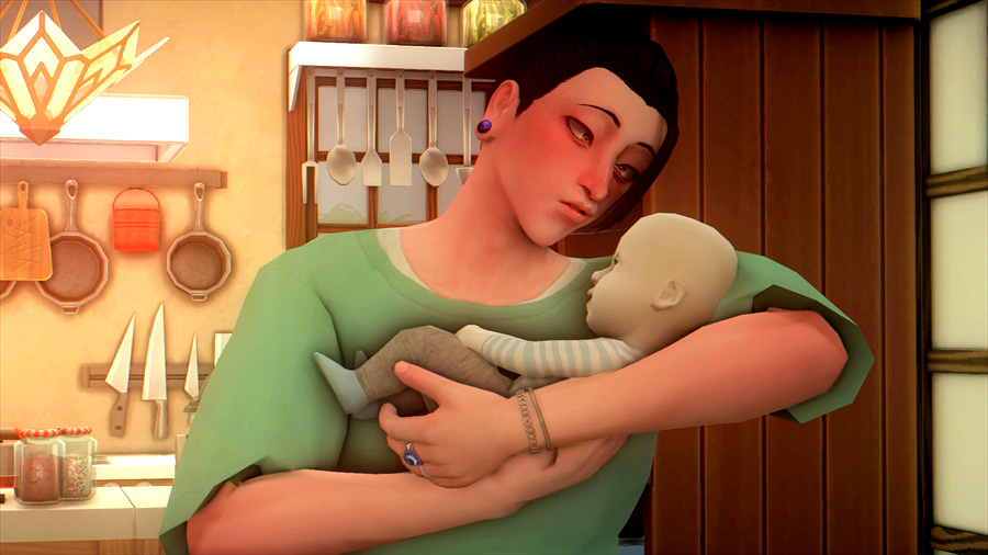 赤ちゃんの肌色が気になる等の点はありつつも