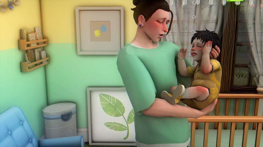 今日は息子の機嫌が悪くてぐずりも凄い。あやそうと思っても抵抗される始末