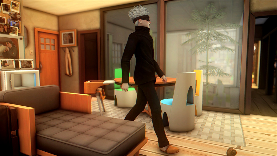 体型は変わってないのにこの服着ると凄く悟が細く見える