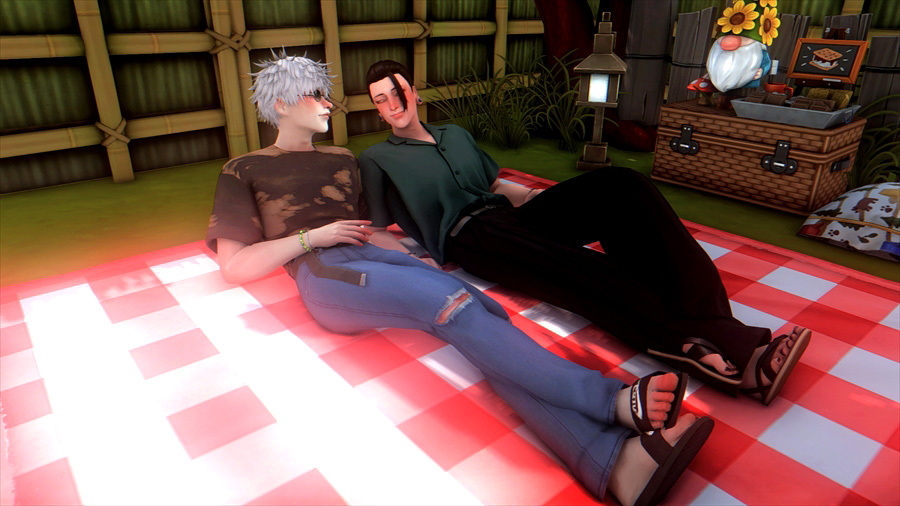 一緒に座れたり寄り添えたり空(星)を一緒に見れたり