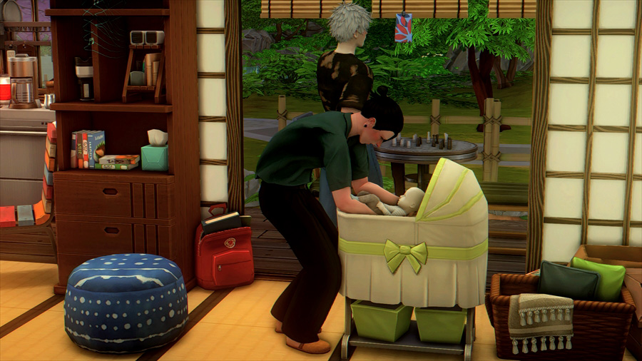 傑も息子の元へ