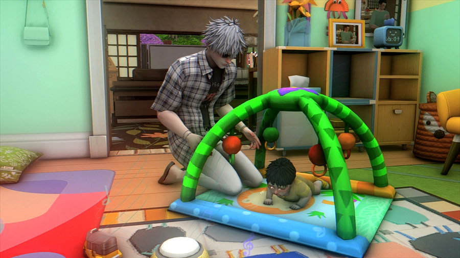 少しだけうつぶせ遊び