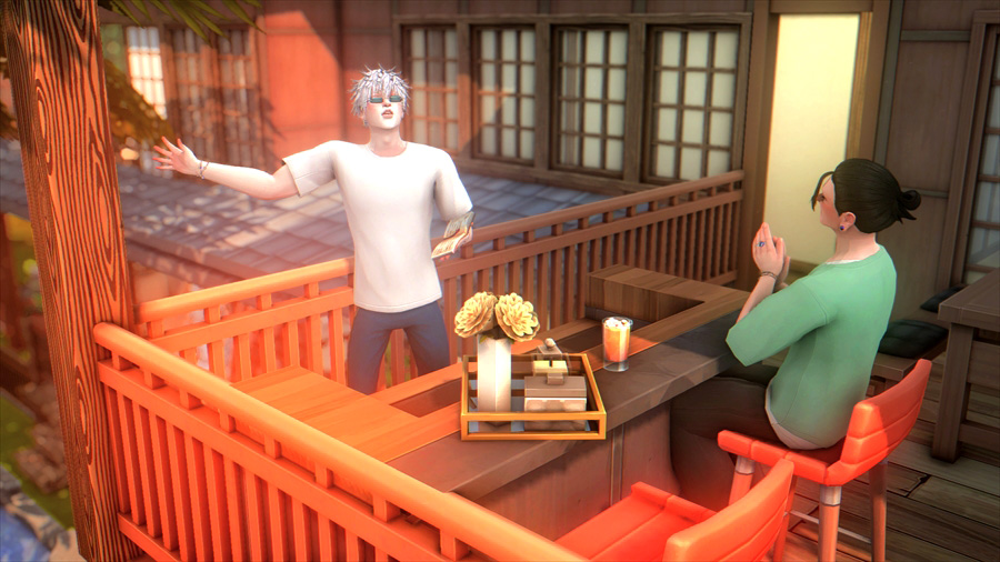 特に傑の具合も悪くなさそうなのでいちゃつく2人