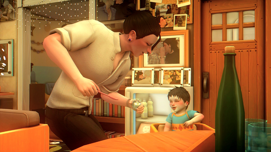 ベビーフードを食べさせる時にベビフードがお口に入っちゃうぞ~!と大人が乳児のために盛り上げてくれるのですが