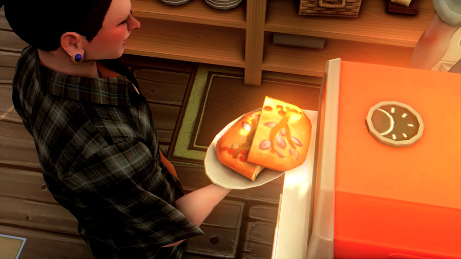 今度は大成功。上手く焼けた