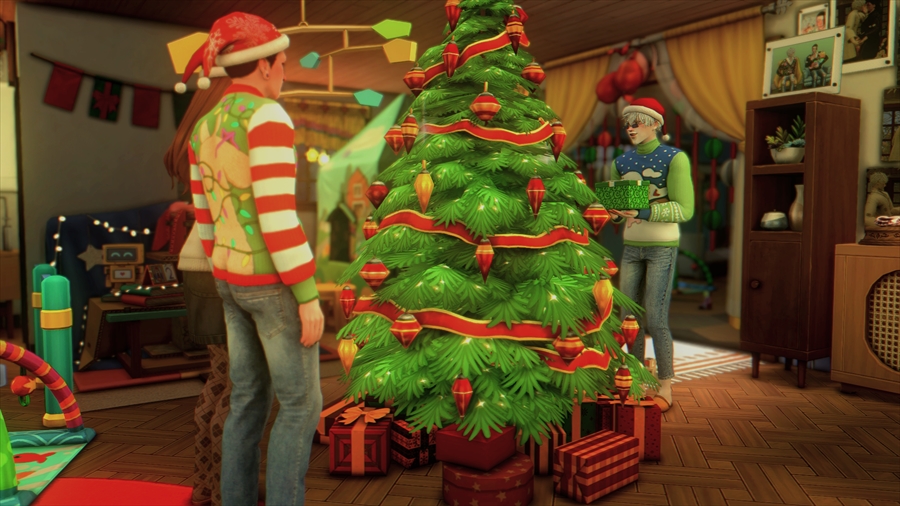 タイミングを逃しプレゼントを開けるのが大分遅くなってしまいましたが一応裏ではプレゼントを開封していました