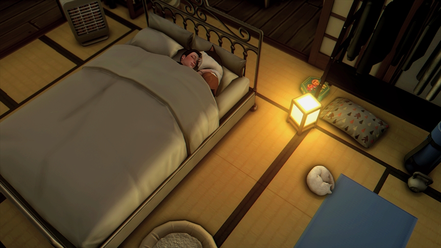 私はLovestruckを買うまではmodで寄り添って寝られるようにしていたので公式からこういうモーションが出てくれたのが本当に嬉しかったです。可愛いよー