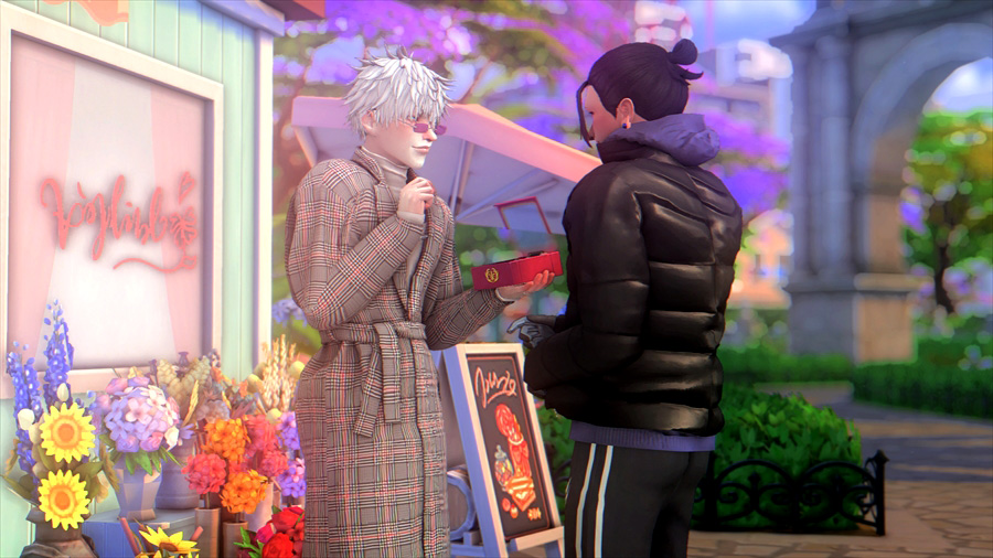 近所でデートした時はデートイベントがシルバーだったので(報酬はゴールド、シルバー、ブロンズ)ゴールドの報酬が欲しいと思いまた別の日に傑をデートに誘う