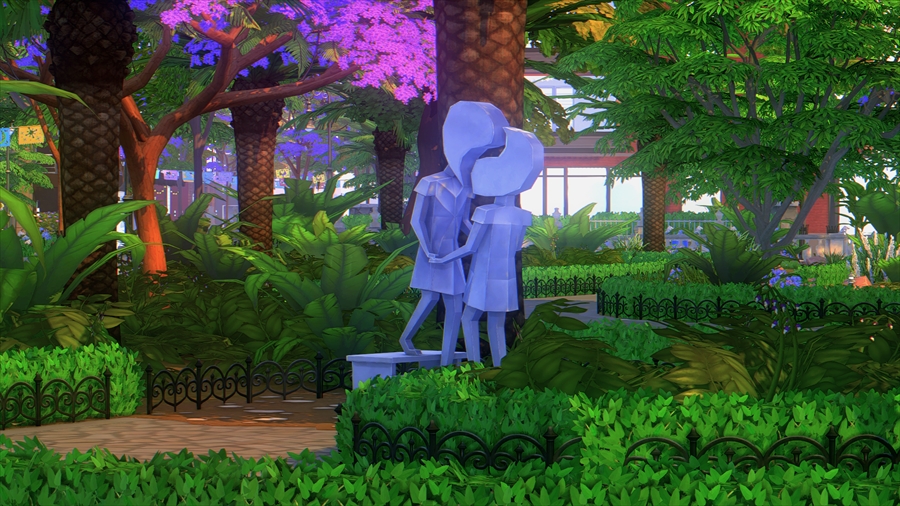 今悟と傑はCiudad Enamorada というワールドの公園にいるのですが公園のオブジェクトが可愛いくてパシャリ。可愛いんだけどちょっと悲しい感じもするので見る度に少し切なくなる