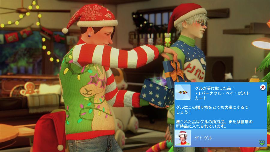 バーナクル・ベイのポストカードでした。バーナクル・ベイは3の時に購入できた海と海賊船があったワールドでこのポストカードはパソコンで文通相手から貰えるアイテムです。ポストカードは結構壁に貼っているので見たことある人もいるんじゃないかなと思います